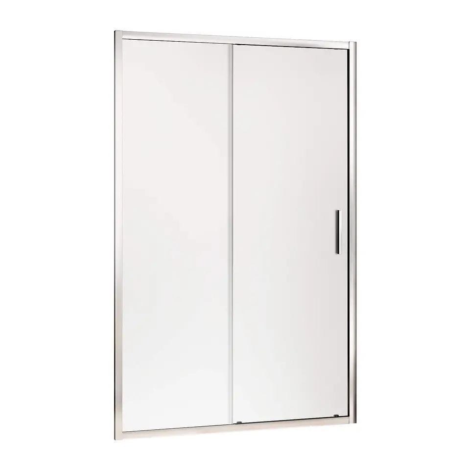 Mampara corredera frontal PREMIUM Frosted 150x190 cm 6