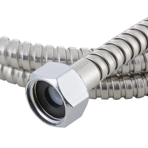 Flexible 1.5 Mts Metal Cromo