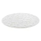 Piso para Baño Piedra 60 cm 12 mm Memory Foam Redondo Blanco  - Miniatura 2