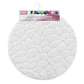Piso para Baño Piedra 60 cm 12 mm Memory Foam Redondo Blanco  - Miniatura 5