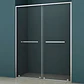 Mampara Corredera Frontal Doble PREMIUM 140 cm - Miniatura 3