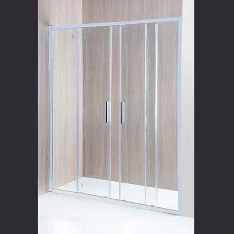 Mampara corredera apertura central PREMIUM 160x190 cm