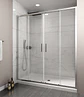Mampara corredera apertura central PREMIUM 160x190 cm - Miniatura 3