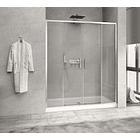 Mampara corredera apertura central PREMIUM 180x190 cm 1