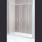 Mampara corredera apertura central PREMIUM 180x190 cm 2