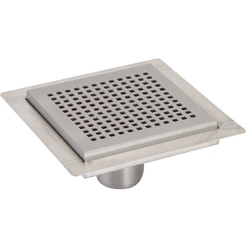 Desagüe cuadrado para ducha 6"