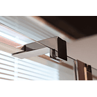 SET MAMPARA PLEGABLE CON HOJA FIJA PARA CIERRE 100 CM 2