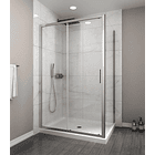 SET MAMPARA CORREDERA PARA CIERRE ESQUINA 140 X 70 CM 1