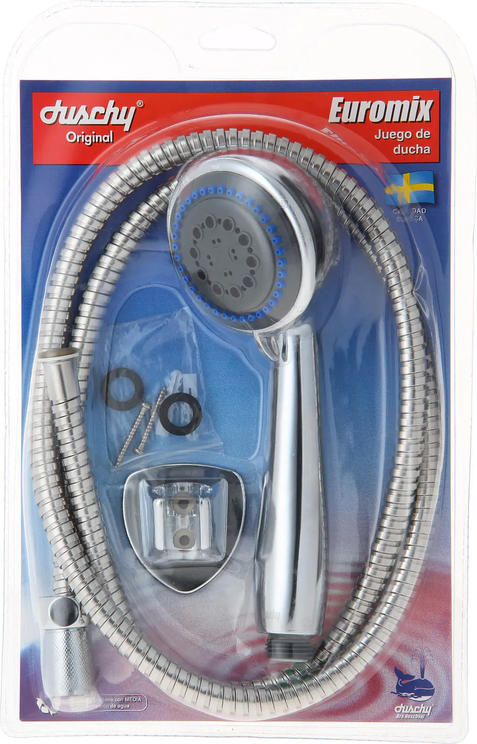 Juego de Ducha cromado Euromix 6