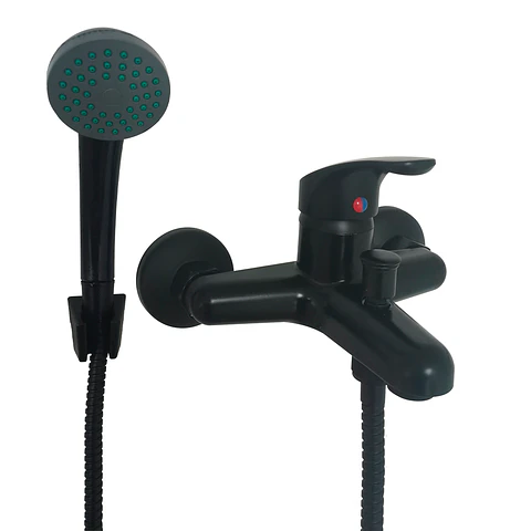 Monomando Tina Ducha ABS Eko Matte Black