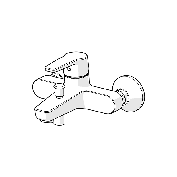 Monoman tina ducha Hansapolo 3