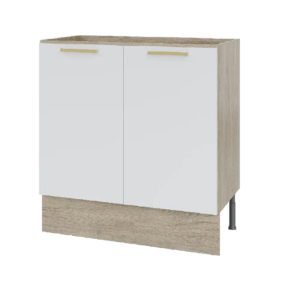 Mueble base sin cubierta 100x84x51 cm blanco 1