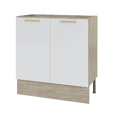 Mueble base sin cubierta 80x84x51 cm blanco