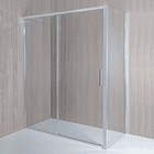 SET MAMPARA CORREDERA PARA CIERRE ESQUINA 110 X 70 CM 3