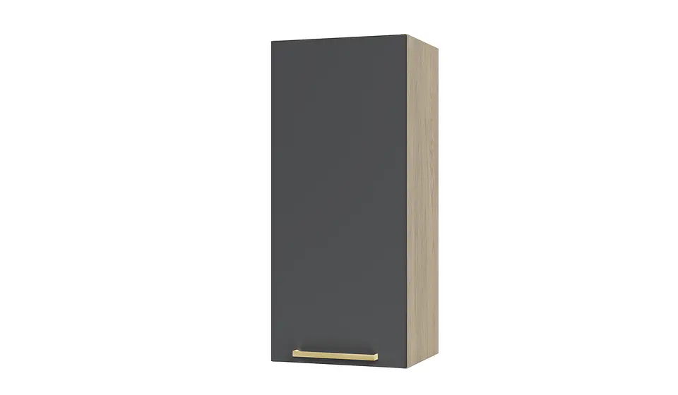 Mueble mural 35x80x30 cm grafito 1