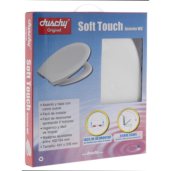 Asiento WC sanitario Soft Touch 5