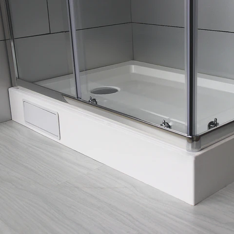 Cabina de ducha base rectangular 100x70 cm