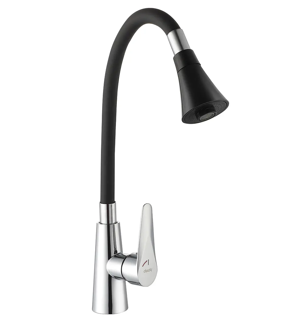 Monomando cocina - Flexible negro Coolstart 2