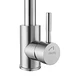 Monomando Lavaplatos Abisko Cuello Largo Brushed Nickel Coolstart - Miniatura 3