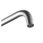 Monomando Lavaplatos Abisko Cuello Largo Brushed Nickel Coolstart 4