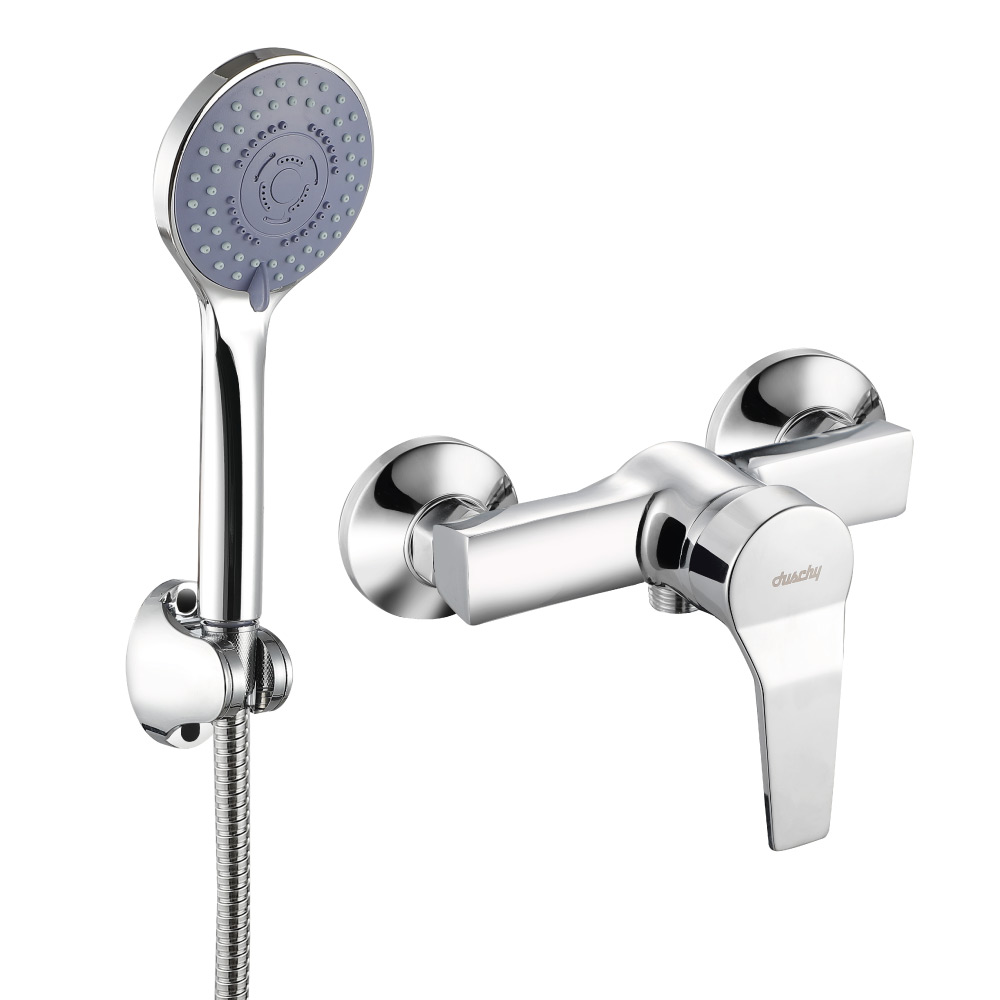 Llave Ducha Monomando Acero Cromado Alta Calidad