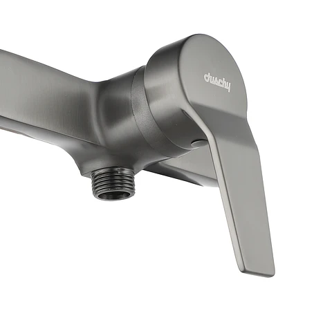 Monomando Solo Ducha Compass Gun Metal