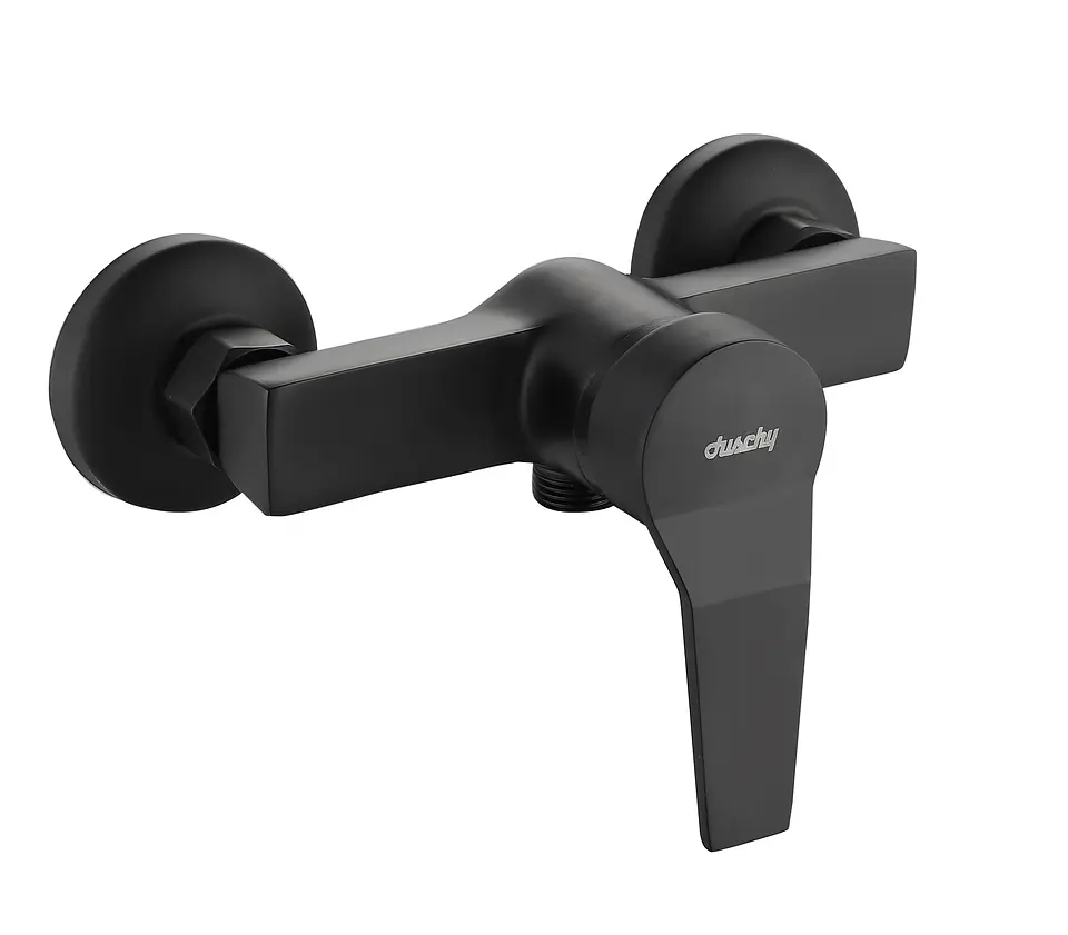 Monomando Solo Ducha Compass Matte Black 5