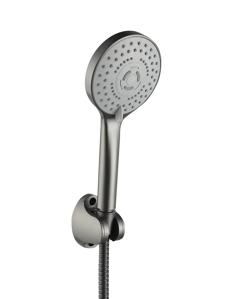 Monomando Tina Ducha Compass Gun Metal 5