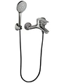 Monomando Tina Ducha Compass Gun Metal - Miniatura 2
