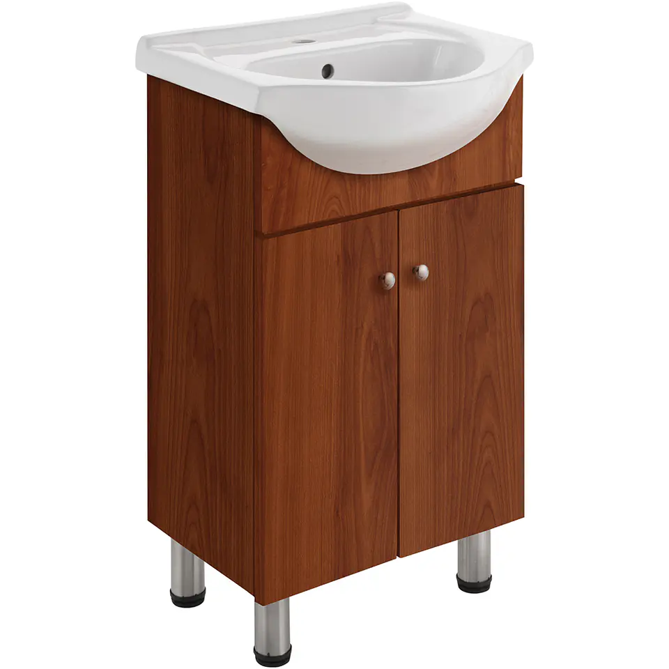 COMBO MUEBLE BAÑO CEREZO 500X820X430 GRIFERIA ABS KALMAR 4