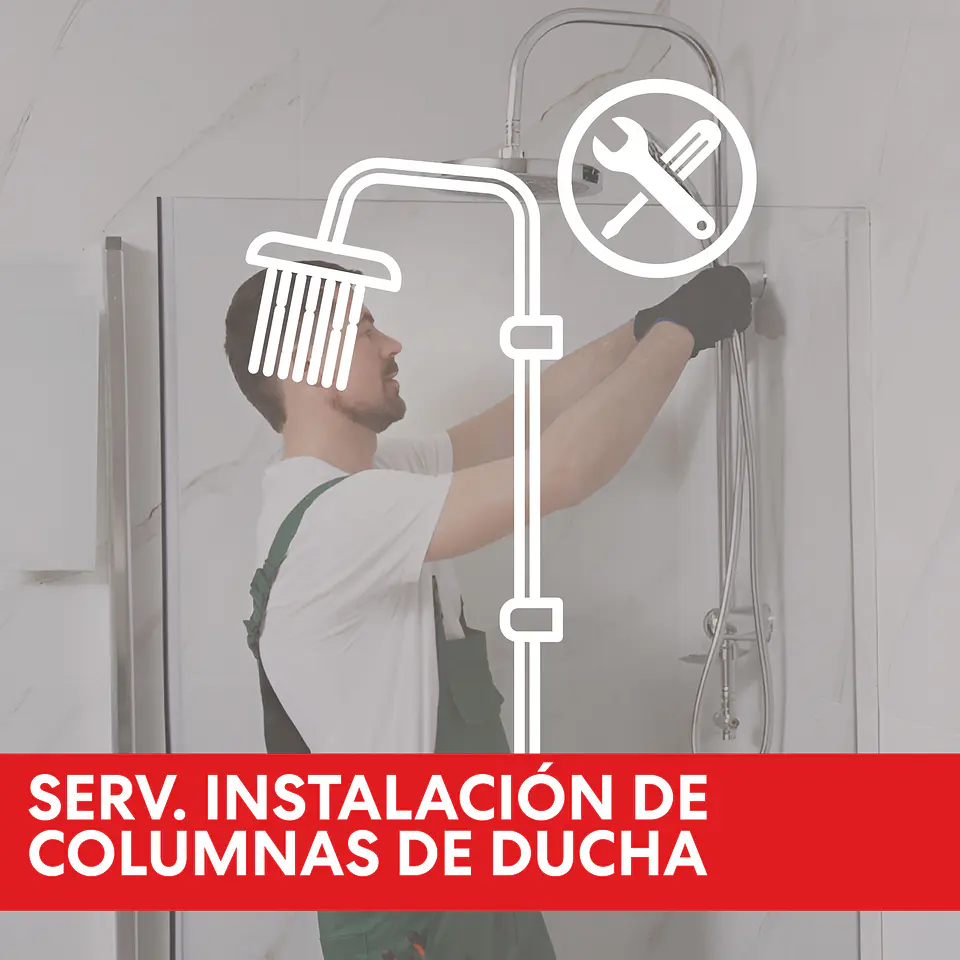 Servicio de Instalación Columnas de ducha 1
