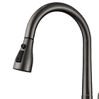 Monomando Cocina Extraible Gun Metal Coolstar 5