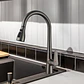Monomando Cocina Extraible Gun Metal Coolstar - Miniatura 2
