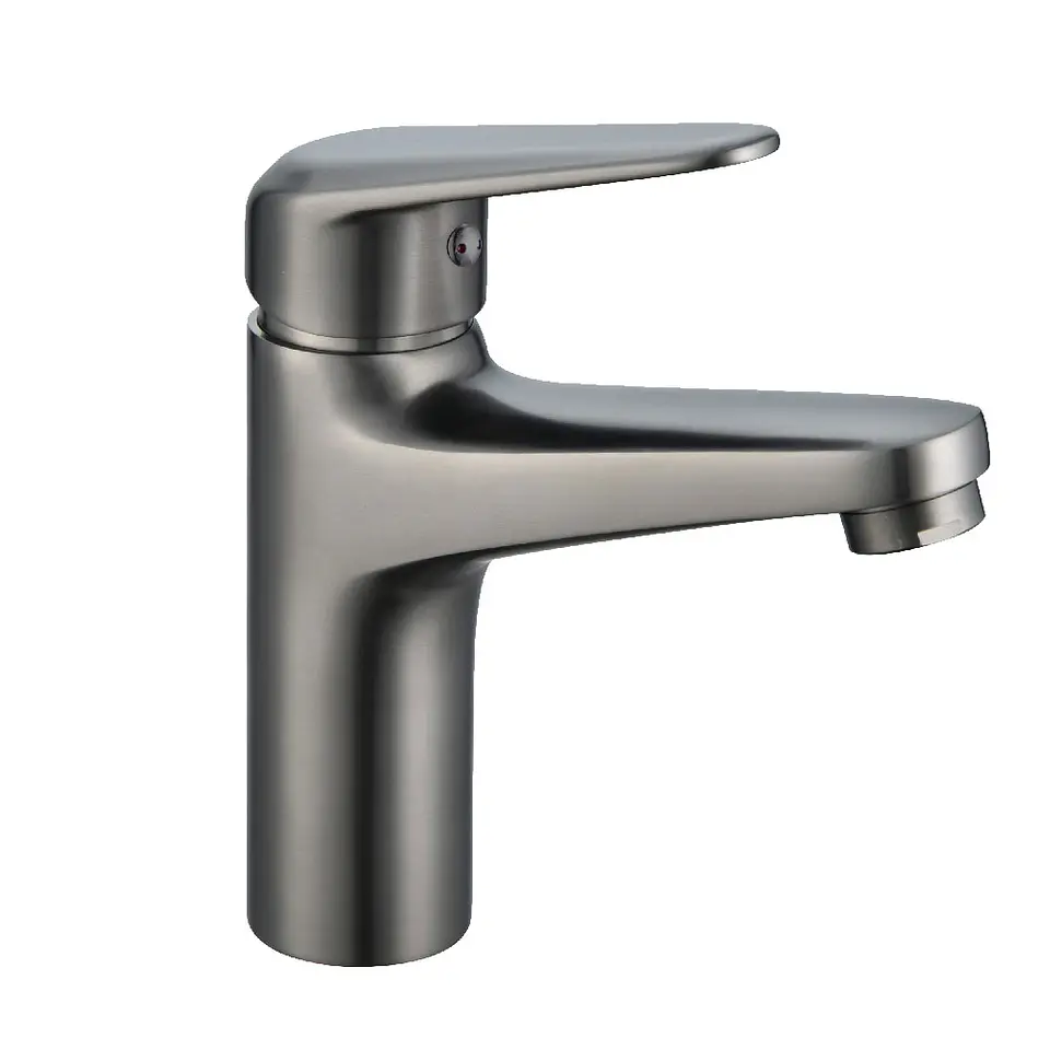 Monomando Lavamanos Euro Gun Metal Coolstar 2