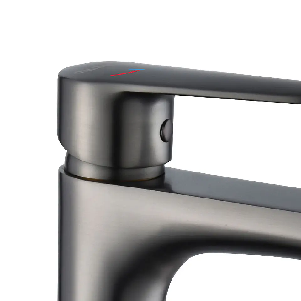 Monomando Lavamanos Alto Aren Gun Metal Coolstart 3