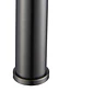 Monomando Lavamanos Alto Aren Gun Metal Coolstart - Miniatura 4