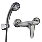 Monomando Solo Ducha Euro Gun Metal - Miniatura 1