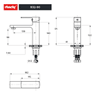 Monomando Lavamanos Axe Coolstart 6
