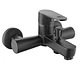 Monomando Tina Ducha Kalmar Matte Black ABS - Miniatura 4