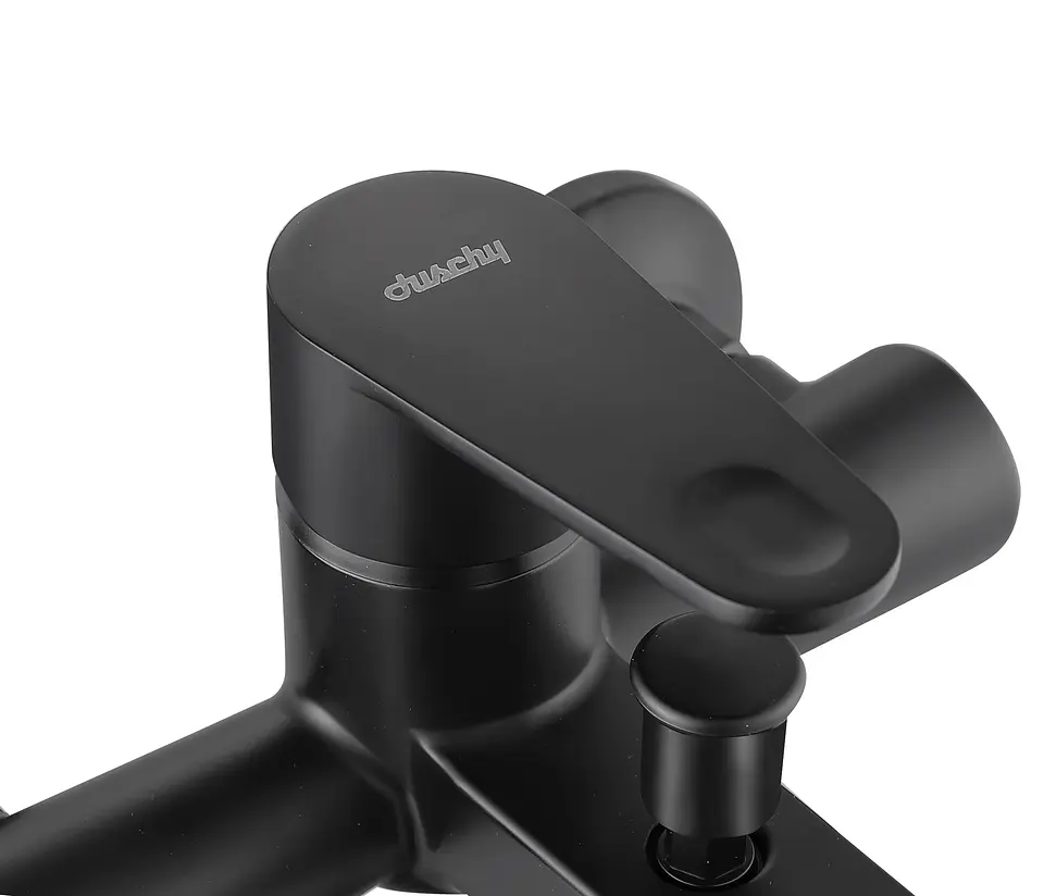 Monomando Tina Ducha Kalmar Matte Black ABS 5