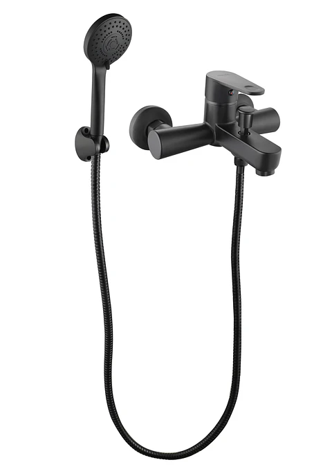 Monomando Tina Ducha Kalmar Matte Black ABS