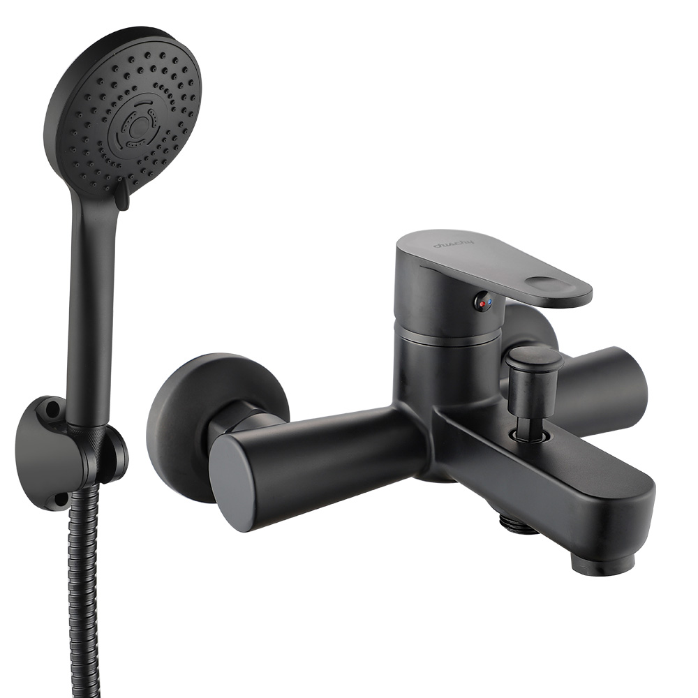 Monomando Tina Ducha Kalmar Matte Black ABS