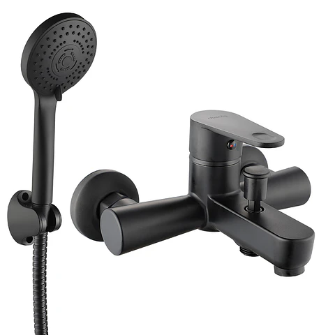 Monomando Tina Ducha Kalmar Matte Black ABS