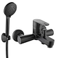 Monomando Tina Ducha Kalmar Matte Black ABS - Miniatura 1