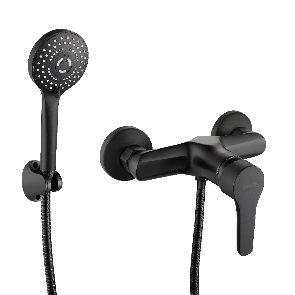 Monomando Solo Ducha Gunnar Matte Black