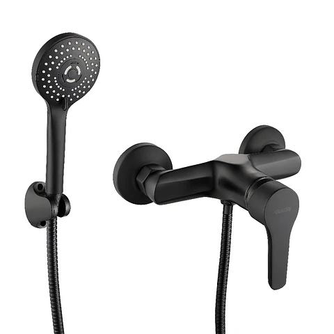 Monomando Solo Ducha Gunnar Matte Black
