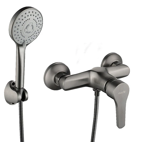 Monomando Solo Ducha Gunnar Gun Metal