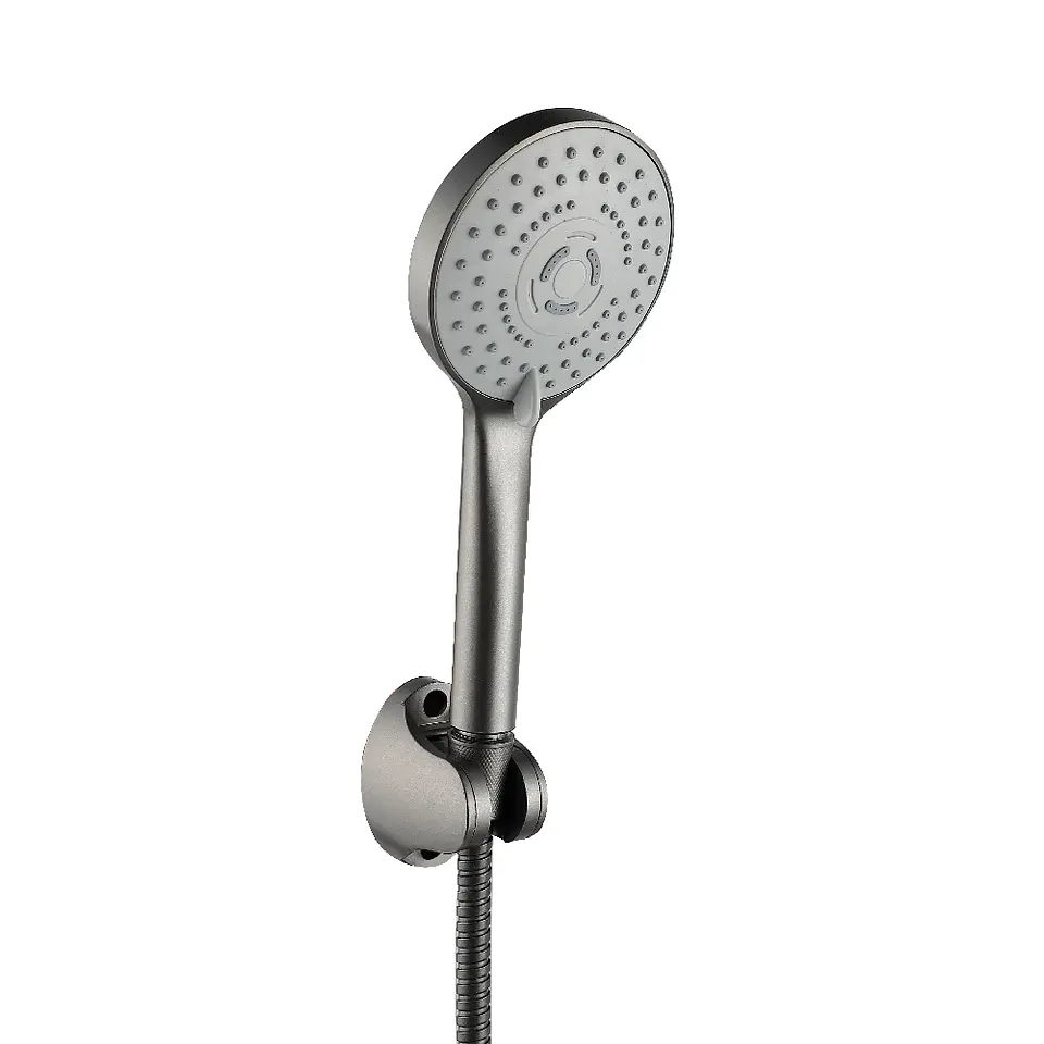 Monomando Solo Ducha Gunnar Gun Metal 3