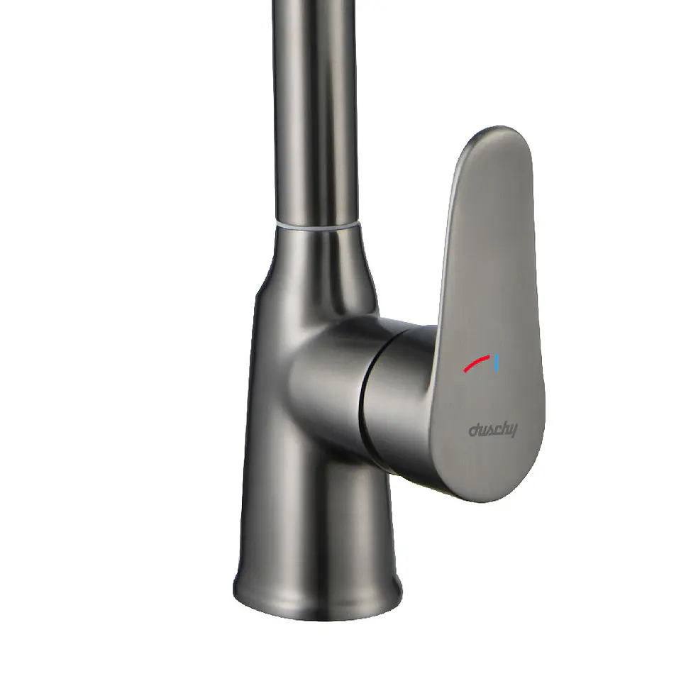 Monomando Cocina Aren Gun Metal Coolstart 3