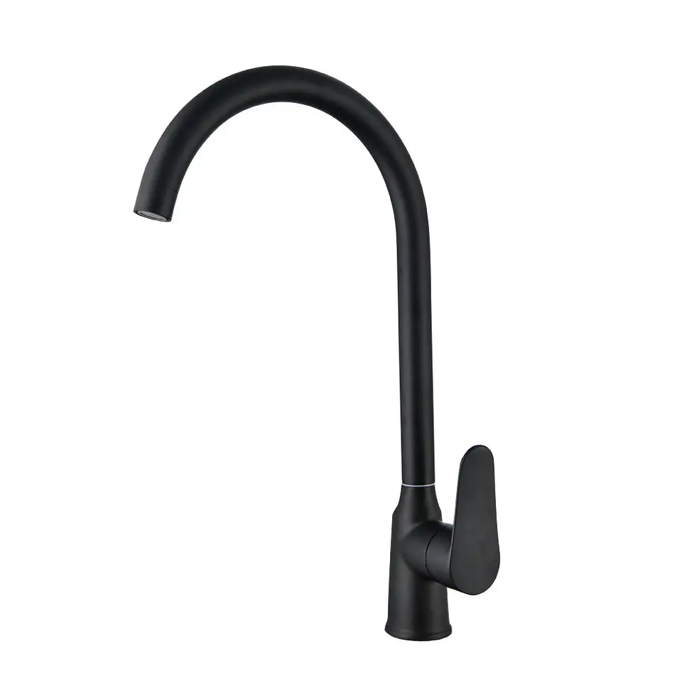 Monomando Cocina Aren Matte Black Coolstart 4